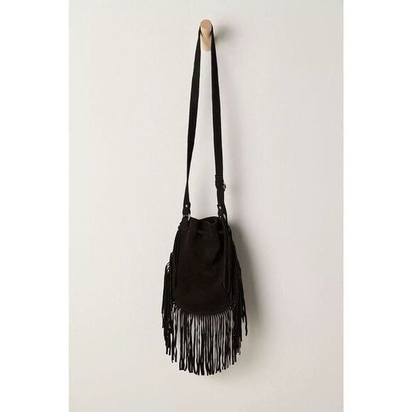 New Free People Calamity Fringe Crossbody Bag - Picture 3 of 9